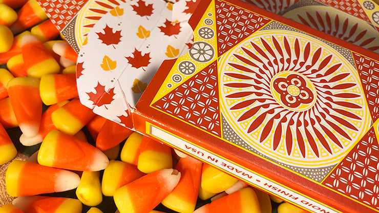 Tally Ho Autumn Circle Back Playing Cards - Premium Deck for Magic Tricks, Cardistry & Poker Games | Perfect for Collectors & Card Enthusiasts