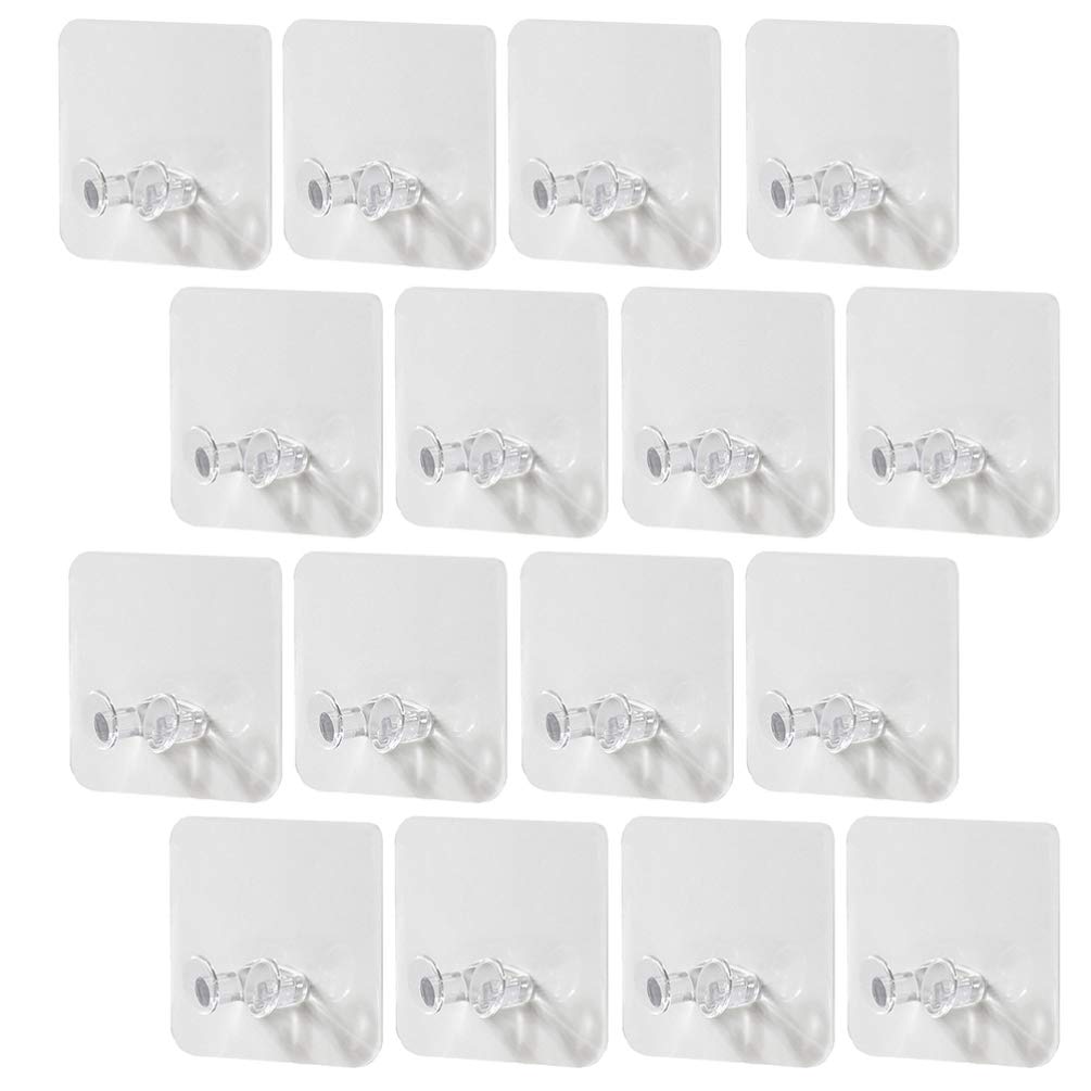 30pcs Adhesive Wall Hooks for Power Cords - Strong Plug Hangers, Cable Organizers - Perfect for Home, Office, Kitchen & Bathroom Organization