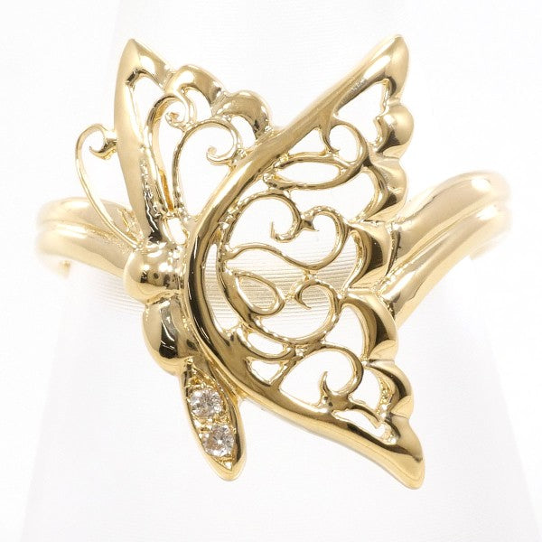 18K Yellow Gold Diamond Ring for Women - Elegant Solitaire Engagement & Wedding Band - Perfect for Proposals, Anniversaries & Special Occasions