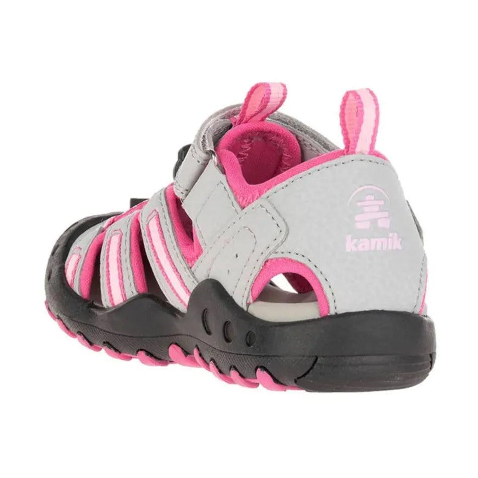 Kamik CRAB Big Kids Sandals - Waterproof & Comfortable Beach Shoes for Boys & Girls - Perfect for Summer, Beach, Pool & Outdoor Play