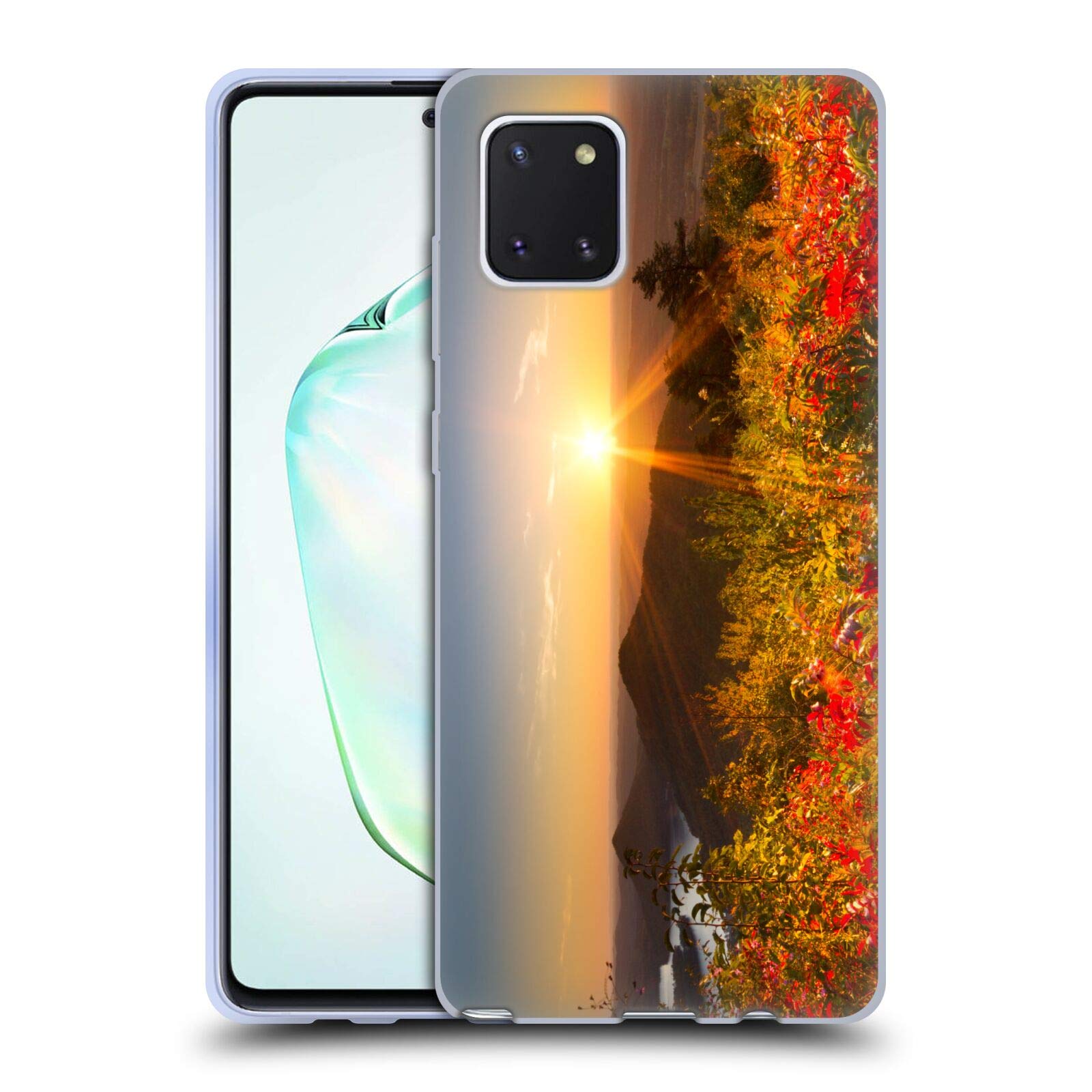 Head Case Designs Officially Licensed Celebrate Life Gallery Fire On The Mountain Florals Soft Gel Case for Samsung Galaxy Note10 Lite - Perfect for Everyday Use, Travel & Outdoor Adventures