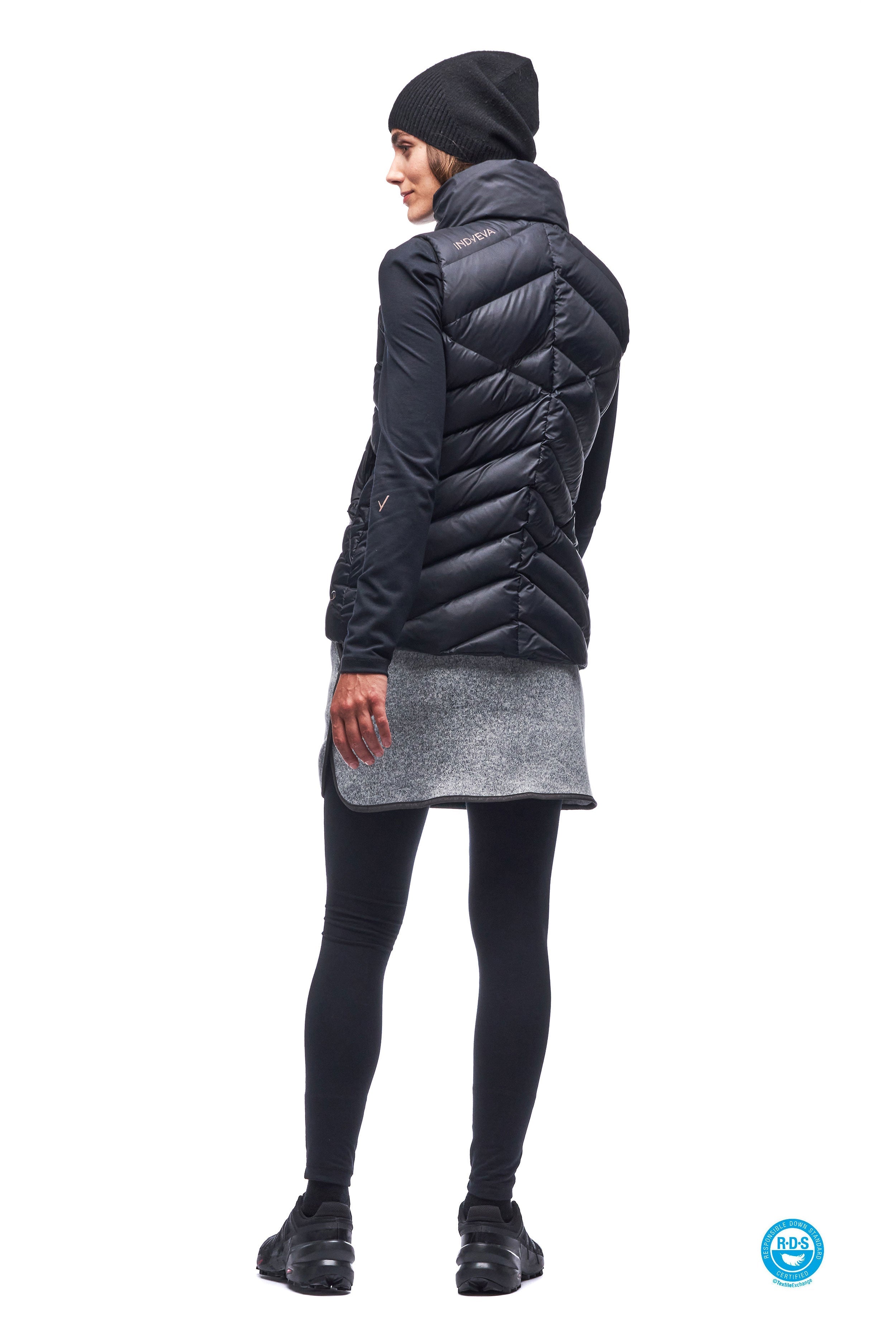 Indyeva Papluma II Vest for Women - Lightweight & Stylish Puffer Vest for Outdoor Activities, Hiking, and Casual Wear