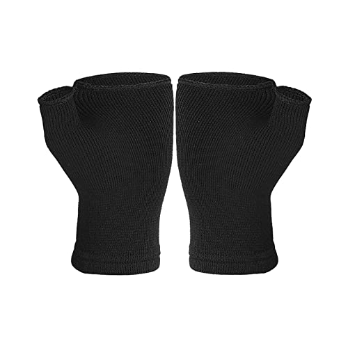 Men's Anti-Slip Half Finger Elastic Pressure Gloves - Breathable Cotton for Summer, Outdoor Hiking, Cycling & Driving - UV Protection & Enhanced Grip