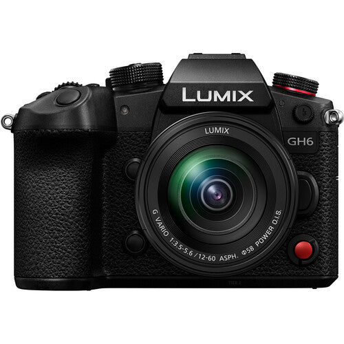 Panasonic Lumix GH6 24.2MP Mirrorless Camera with 5.7K Video, IBIS & Weather-Sealed Body - Perfect for Vlogging, Travel Photography & Professional Filmmaking
