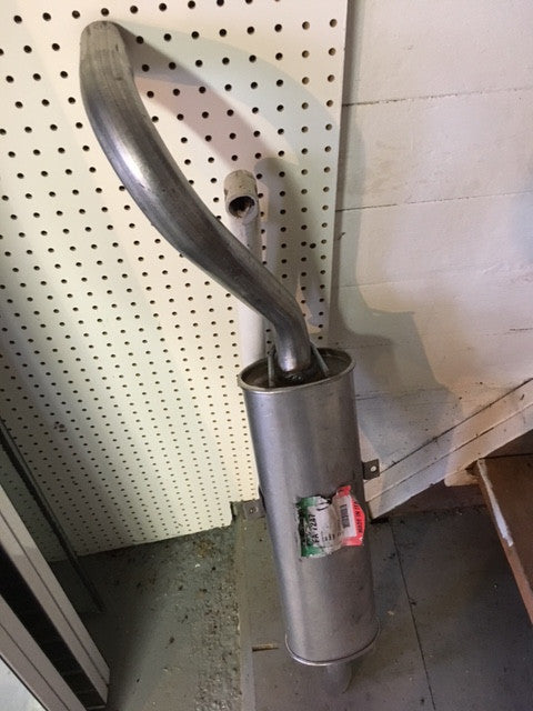 FIAT 124 Performance Exhaust Muffler - Stainless Steel Rear Tail Pipe for Enhanced Sound & Style | Perfect for Street Racing & Car Enthusiasts