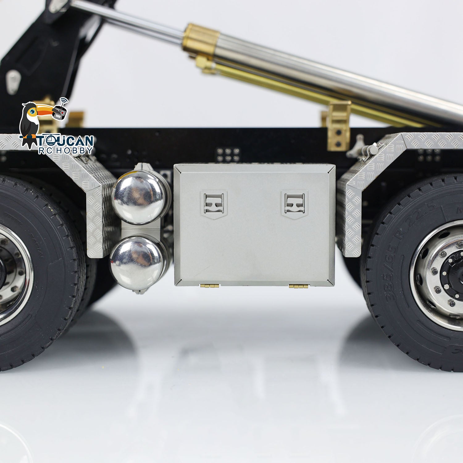 1:14 Scale 8x8 RC Hydraulic Dump Truck with Roll On/Off Function - Remote Controlled Tipper Car with Realistic Sounds & LED Lights - U-Shaped High Bucket & Timber Flatbed for Construction Site Play & Collectors - Perfect for Kids Outdoor Play, Construction Toy Enthusiasts, and RC Vehicle Lovers