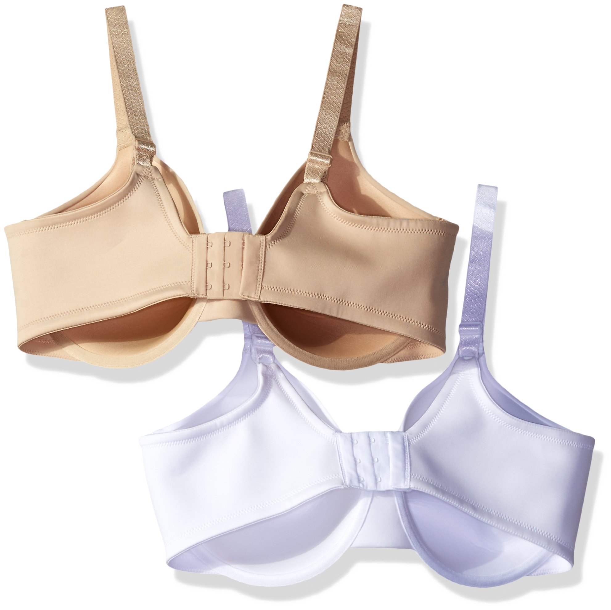 Vanity Fair Women's 2-Pack Full Figure Underwire Bra - Comfortable Support for Everyday Wear & Special Occasions