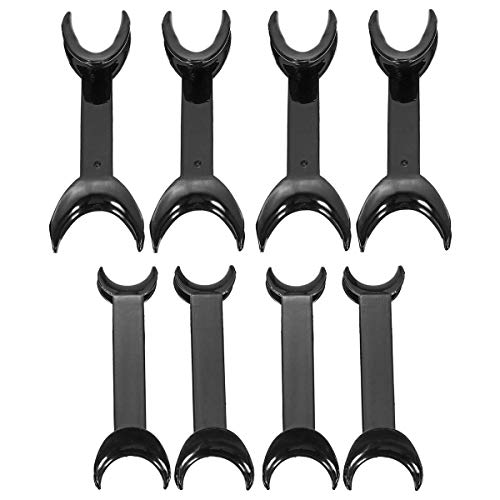8 Pcs Double Head Intraoral Cheek Lip Retractors - Dental Mouth Opener for Teeth Whitening, Orthodontic Procedures & Oral Surgery - Perfect for Dentists, Hygienists & At-Home Teeth Care