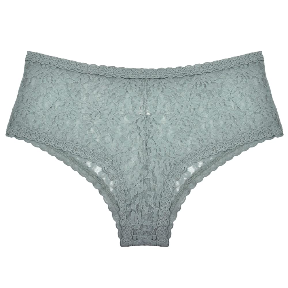 Sexy Women's Boyshorts - Lace Cheeky Underwear with Floral Design, Soft Stretch Lingerie for Comfort & Style | Perfect for Everyday Wear, Date Nights & Special Occasions