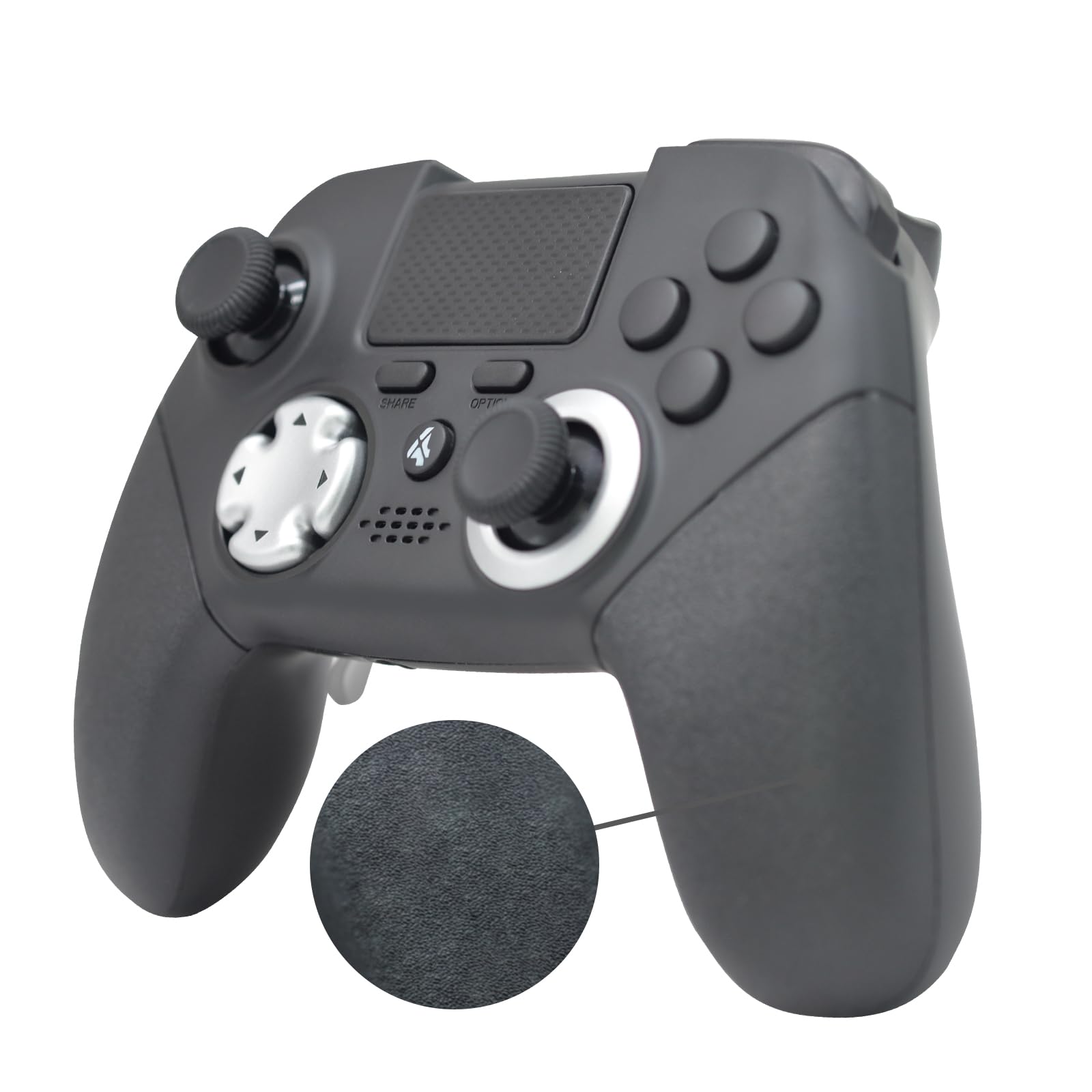 Eagolloar Wireless PS4 Controller with Back Paddles & Programming - for Gaming & Esports