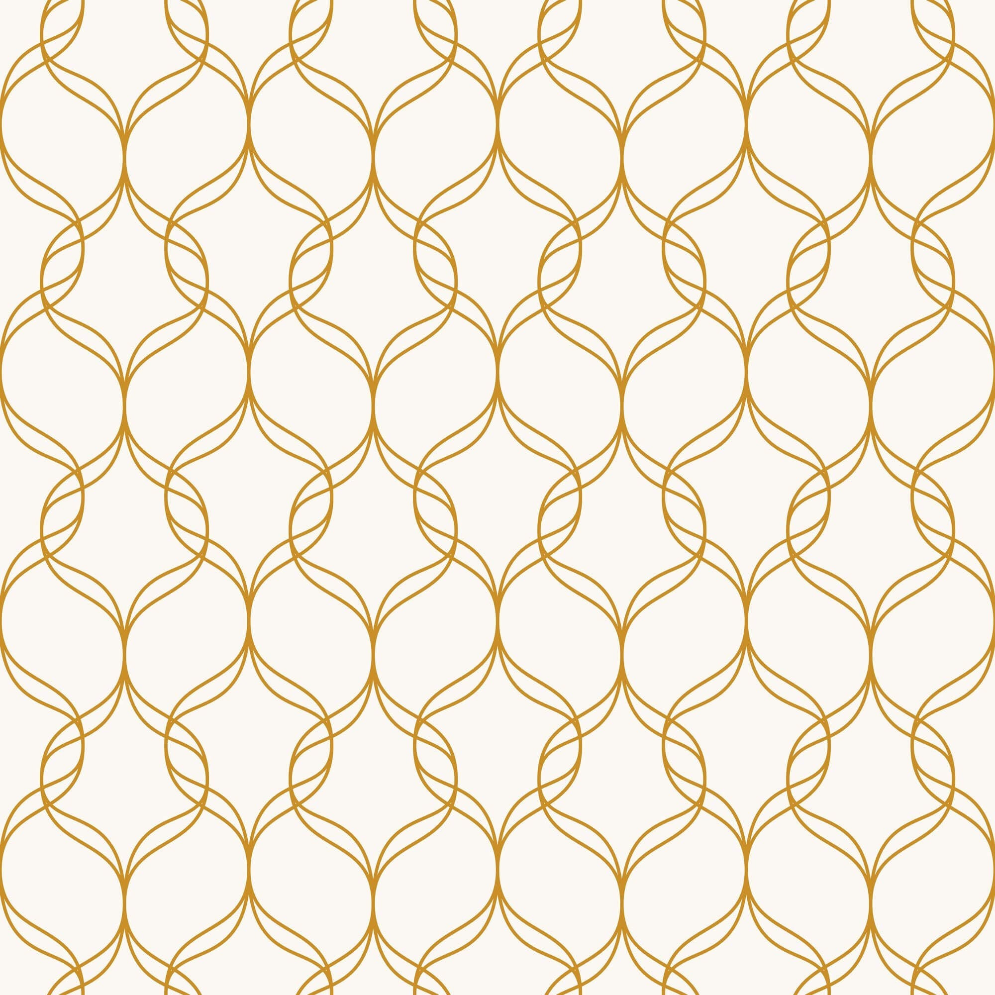 Golden Look Geometric Peel and Stick Removable Wallpaper - Self-Adhesive Wall Decor for Bedroom, Living Room & Office - Easy to Install & Remove - Modern Home Design (Style 8852)