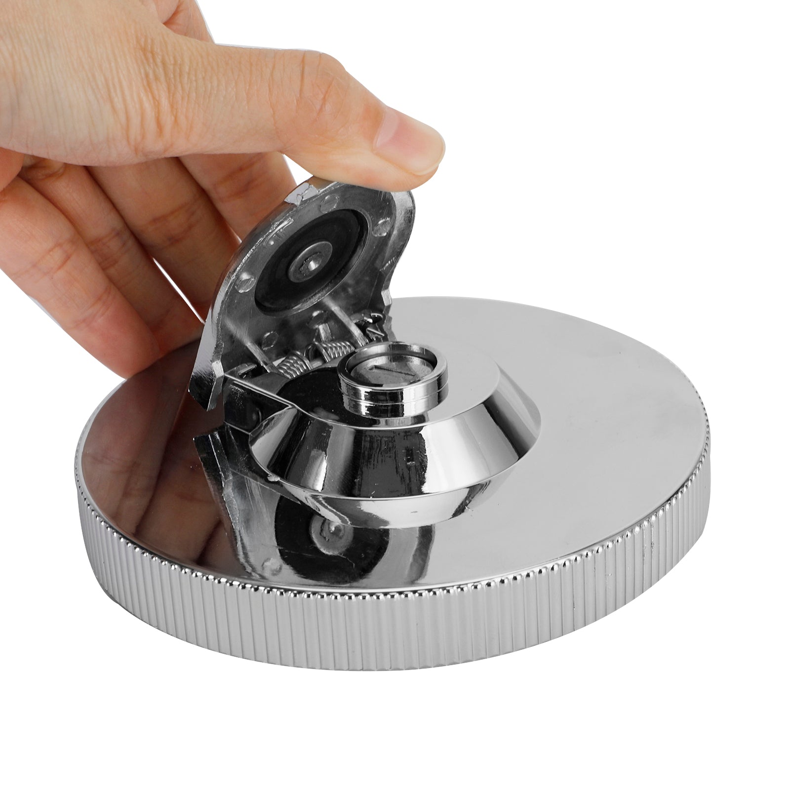 Locking Fuel Cap for CAT Caterpillar Excavator with 2 Keys - Secure Anti-Theft Gas Tank Cover for Heavy Equipment Construction Machinery (Fits Models 086 1781 099 8548) - Ideal for Job Sites, Mining, and Outdoor Operations