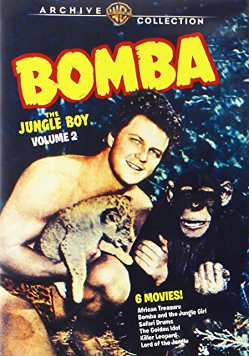 Bomba The Jungle Boy Volume 2 - Warner Archive Collection DVD | Classic Adventure Movie for Kids & Family Movie Night