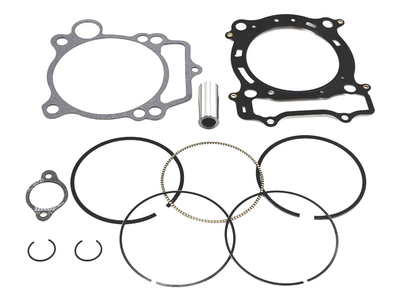 High-Quality Cylinder Piston Gasket Rings Repair Kit for Yamaha YFZ450 (2004-2013) & YZ450F (2003-2005) - 95mm - Engine Rebuild & Motorcycle Maintenance Parts - Perfect for ATV, Dirt Bike, Off-Road Vehicle Repairs