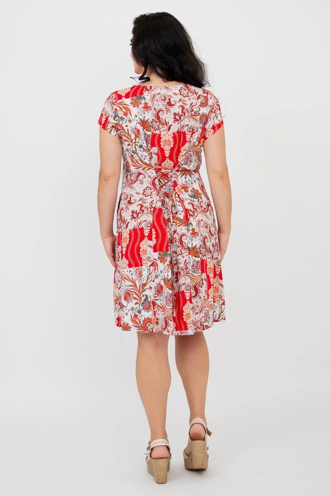 Anna Dress - Elegant & Comfortable Linen Bamboo Blend Dress for Women | Perfect for Summer, Beach, and Casual Outings