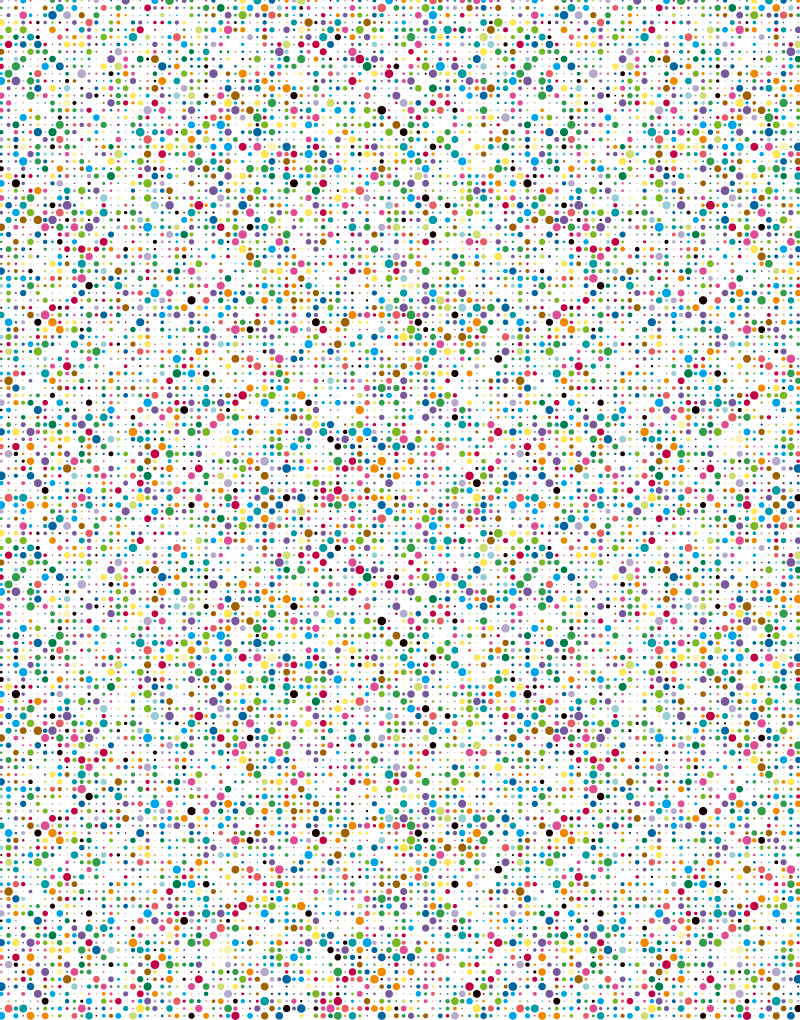 Scalloped Dot Matrix Tissue Paper - Decorative Craft Paper for Gift Wrapping, Party Decorations & DIY Scrapbooking Projects