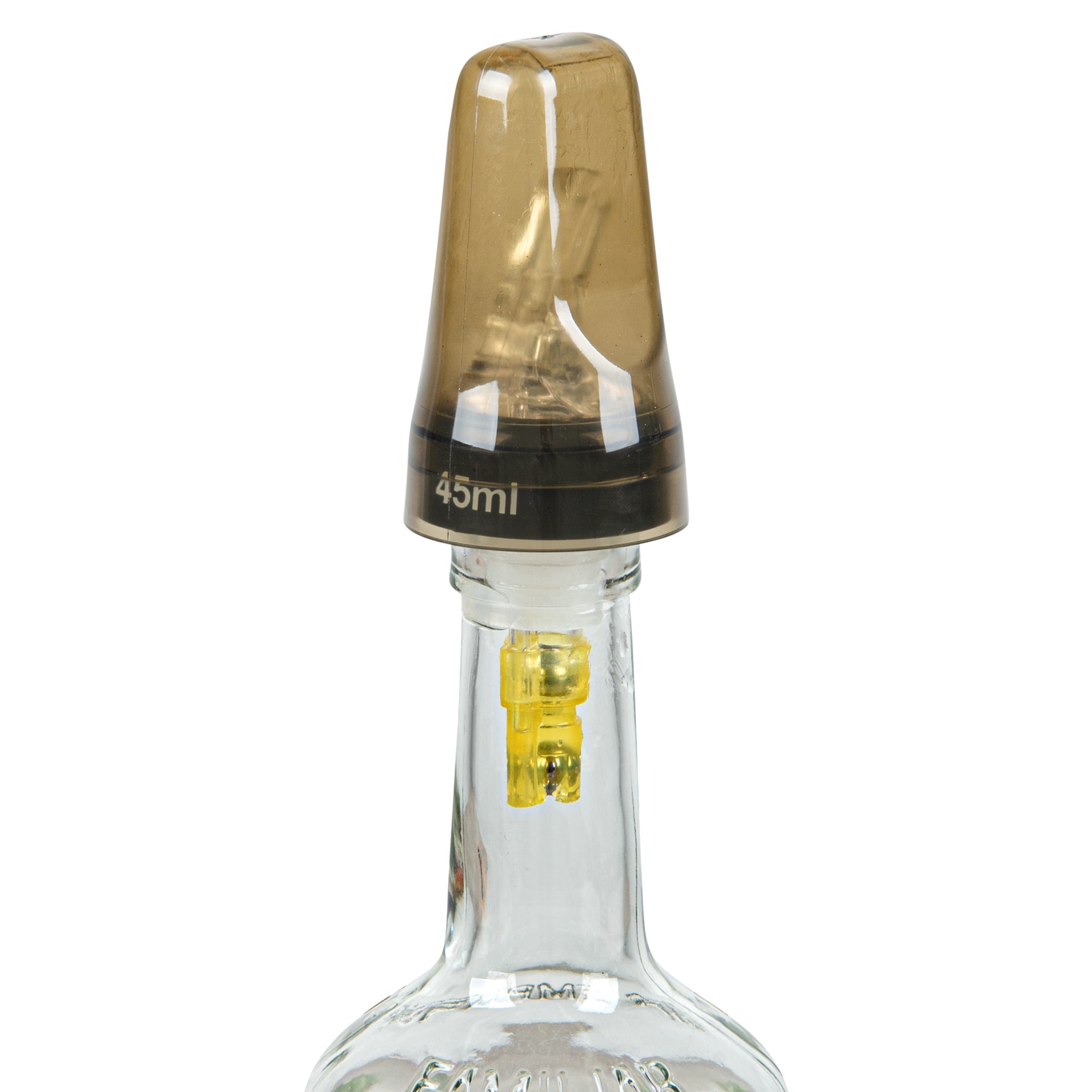 Bar Lux Translucent Plastic Liquor Pourer Cover - Universal Fit (1 3/4