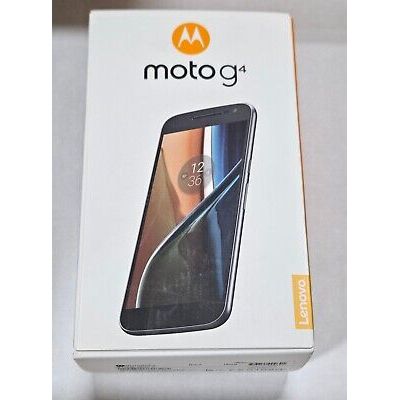 Motorola Moto G 4th Gen Unlocked Smartphone 32GB Black - 4G LTE Android Phone for Streaming, Gaming & Daily Use