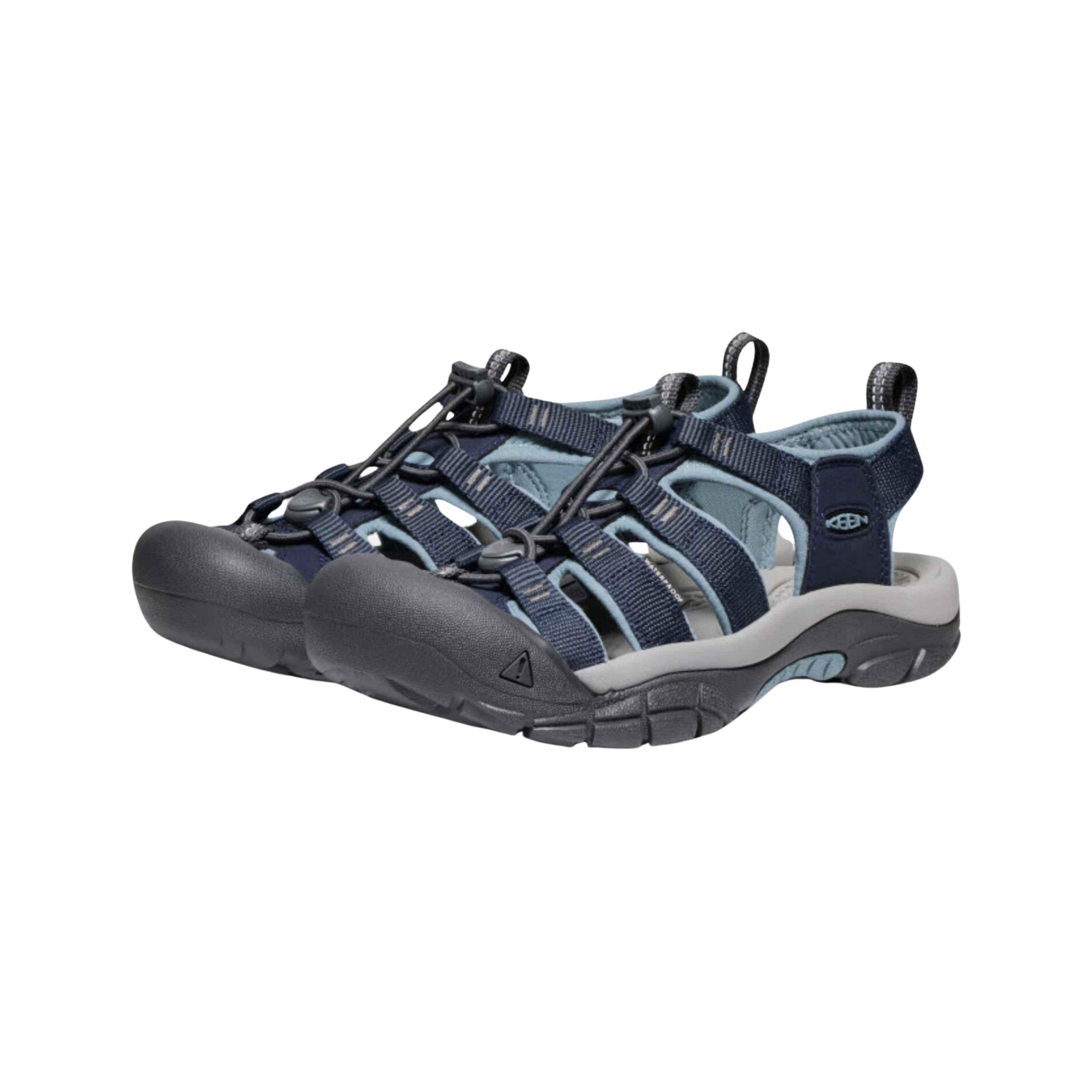 Newport H2 Women's Sandals - Navy & Magnet Color, Regular Width - Perfect for Beach, Pool & Summer Outdoor Activities