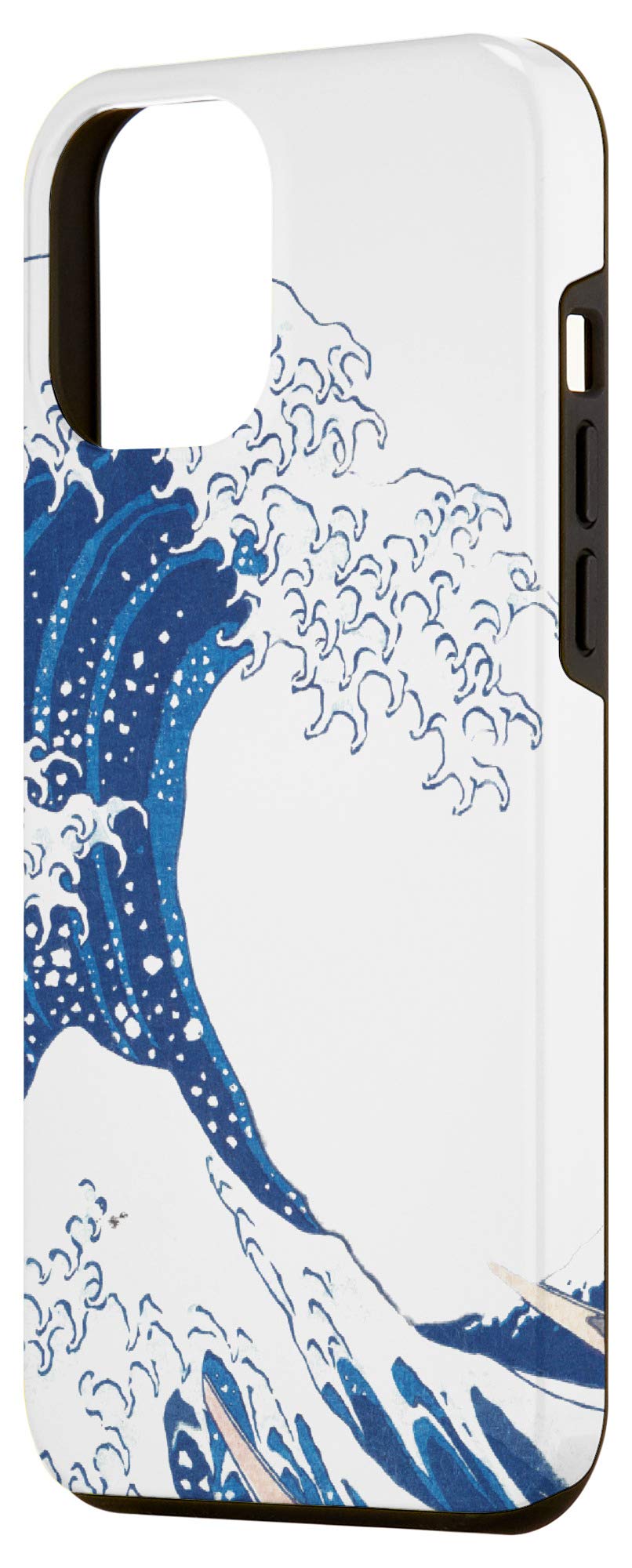 iPhone 12 Pro Max Case - The Great Wave off Kanagawa Japanese Art Design - Shockproof Protective Cover for iPhone 12 Pro Max - Perfect for Travel, Work & Everyday Use