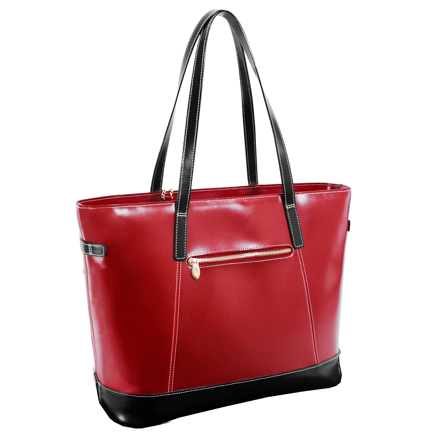 McKlein Serafina Genuine Leather Women's Tote Bag with Tablet Pocket - Perfect for Work, Travel & Everyday Use