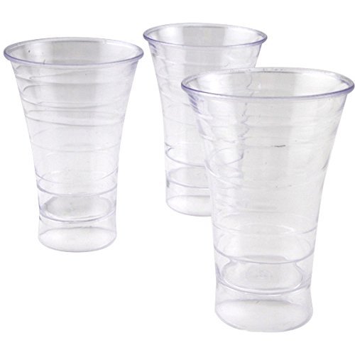 Disposable Plastic Spiral Shot Cups - 1.75 oz (500 Pack) - Perfect for Parties, Bars, and Events - Bulk Plastic Shot Glasses for Cocktails, Liquor, and Beverages