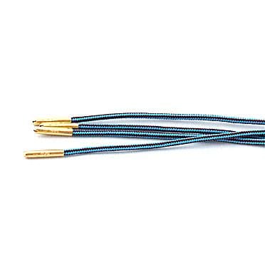 Connie Striped Dress Shoelaces - 32 Inch/81cm Long Flat Cotton Shoelaces for Women's Shoes - Perfect for Sneakers, Boots & Casual Dress Shoes