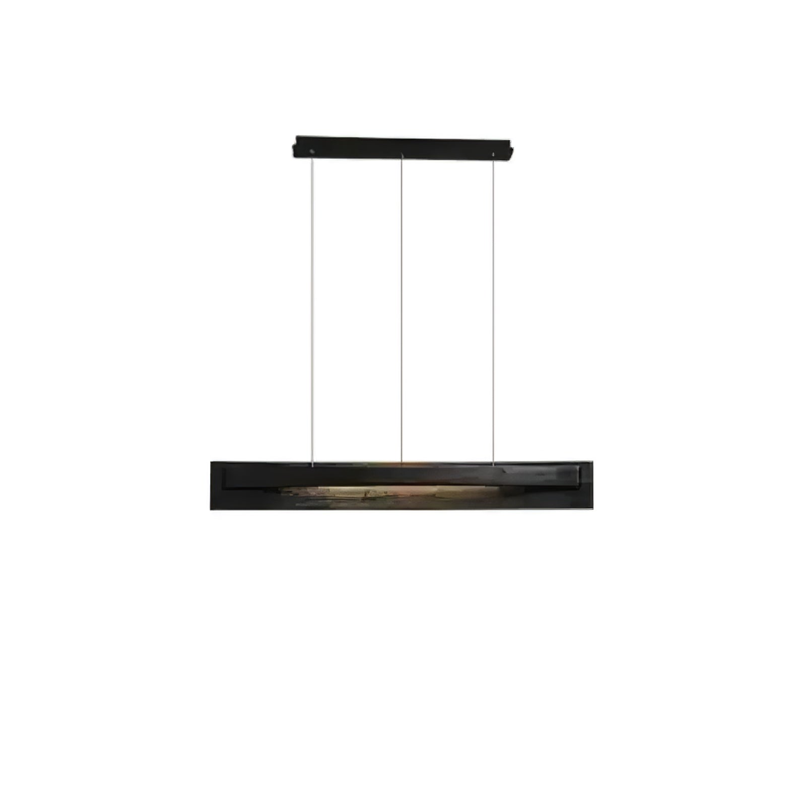 Lucien Modern Linear Pendant Light - Sleek Minimalist Hanging Lamp for Kitchen Island, Dining Room, or Living Room Lighting