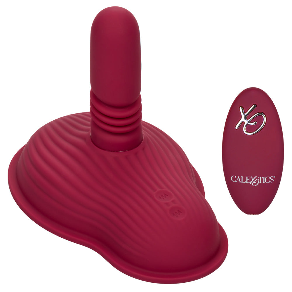 Dual Rider Remote Control Thrusting & Vibrating Grind On Massager - Powerful Couples Massager for Intimate Relaxation & Pleasure - Perfect for Bedroom & Spa Use
