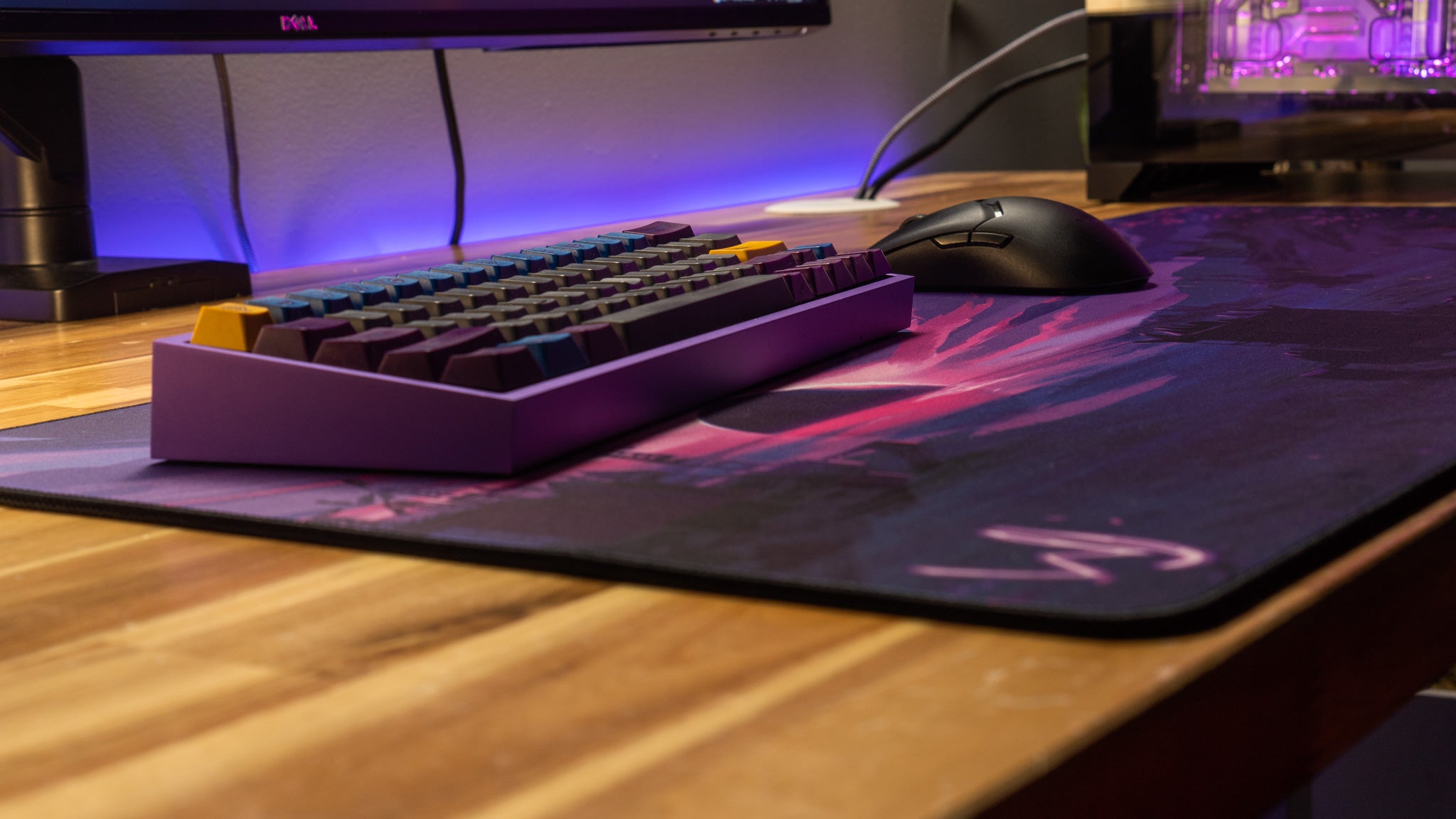 Willjum Dopamine Dreams Rust Limited Edition Gaming Desk Mat & Mouse Pad - Content Creator Collaboration for Rust Gamers | Perfect for Gaming Setups & Streamer Desks