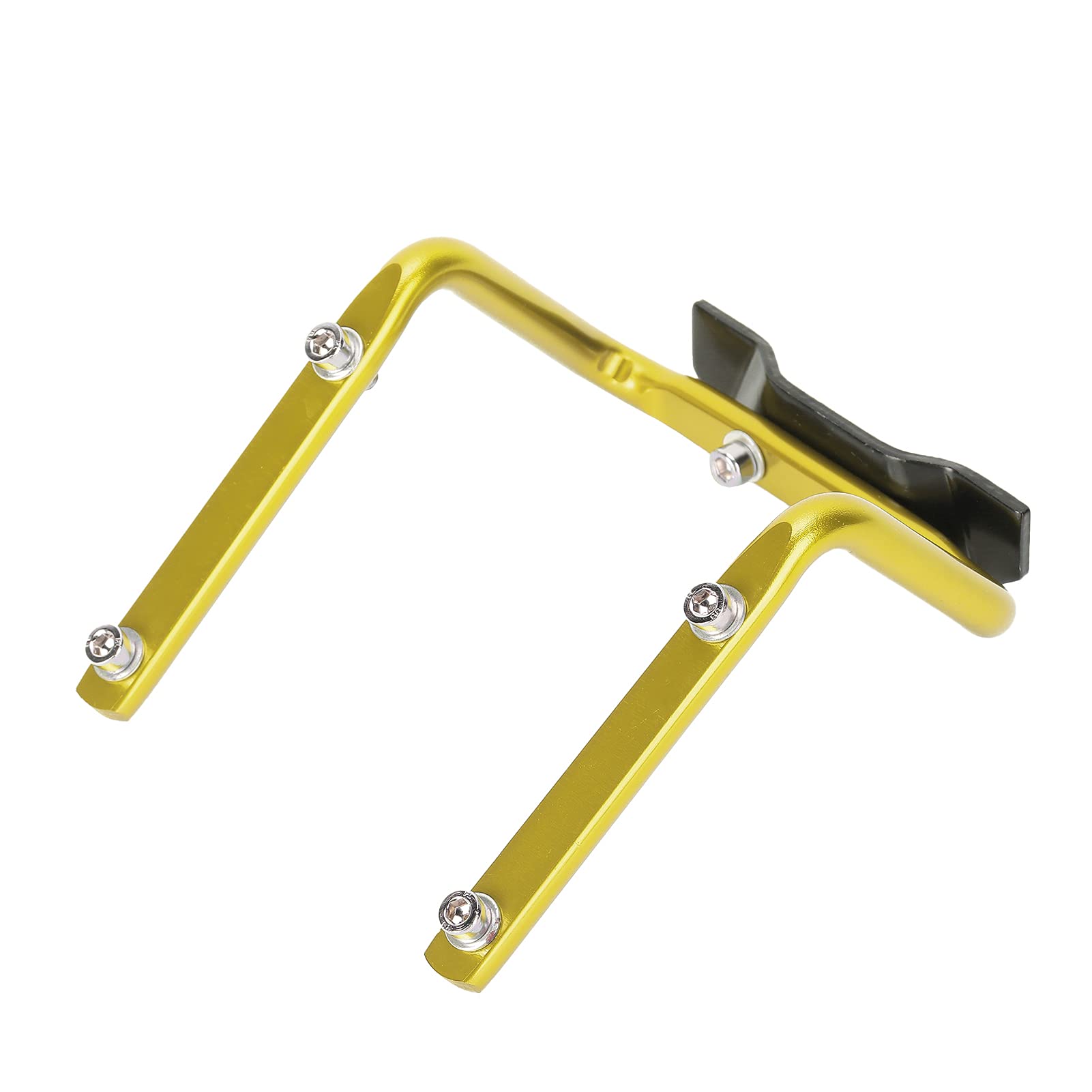 FECAMOS Aluminum Alloy Bike Water Bottle Cage Converter - Double Bottle Holder Adapter for Road & Mountain Bicycles (Gold) | Perfect for Cycling, Commuting & Outdoor Adventures