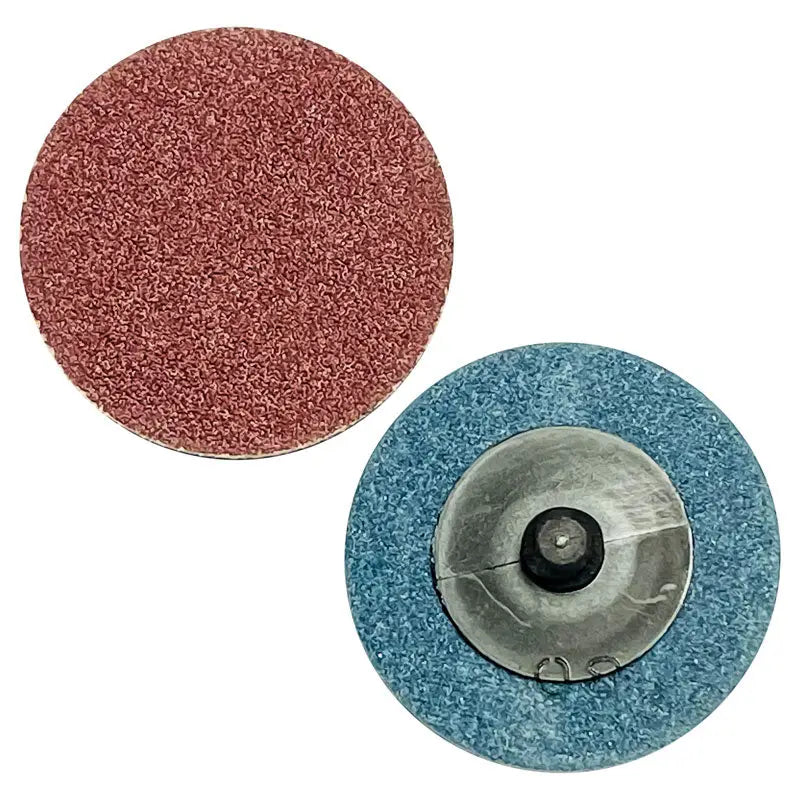 Arc 2 Dia. Quick Change Abrasive Discs - 80 Grit Sanding Discs (25 Pack) for Wood, Metal & Paint Removal - Perfect for DIY Projects & Professional Sanding