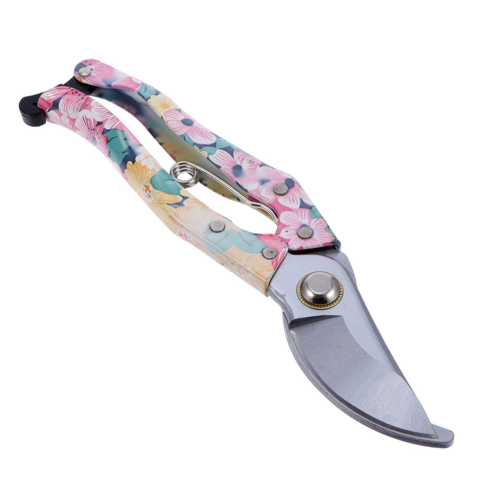 Hemoton 1PCS Professional Pruning Shears - Sharp Gardening Scissors for Trimming Twigs, Flowers & Plants - Ergonomic Hand Pruners for Home Garden, Indoor & Outdoor Use (Colorful) - Perfect for Landscaping, Floral Arrangements & Bonsai Care
