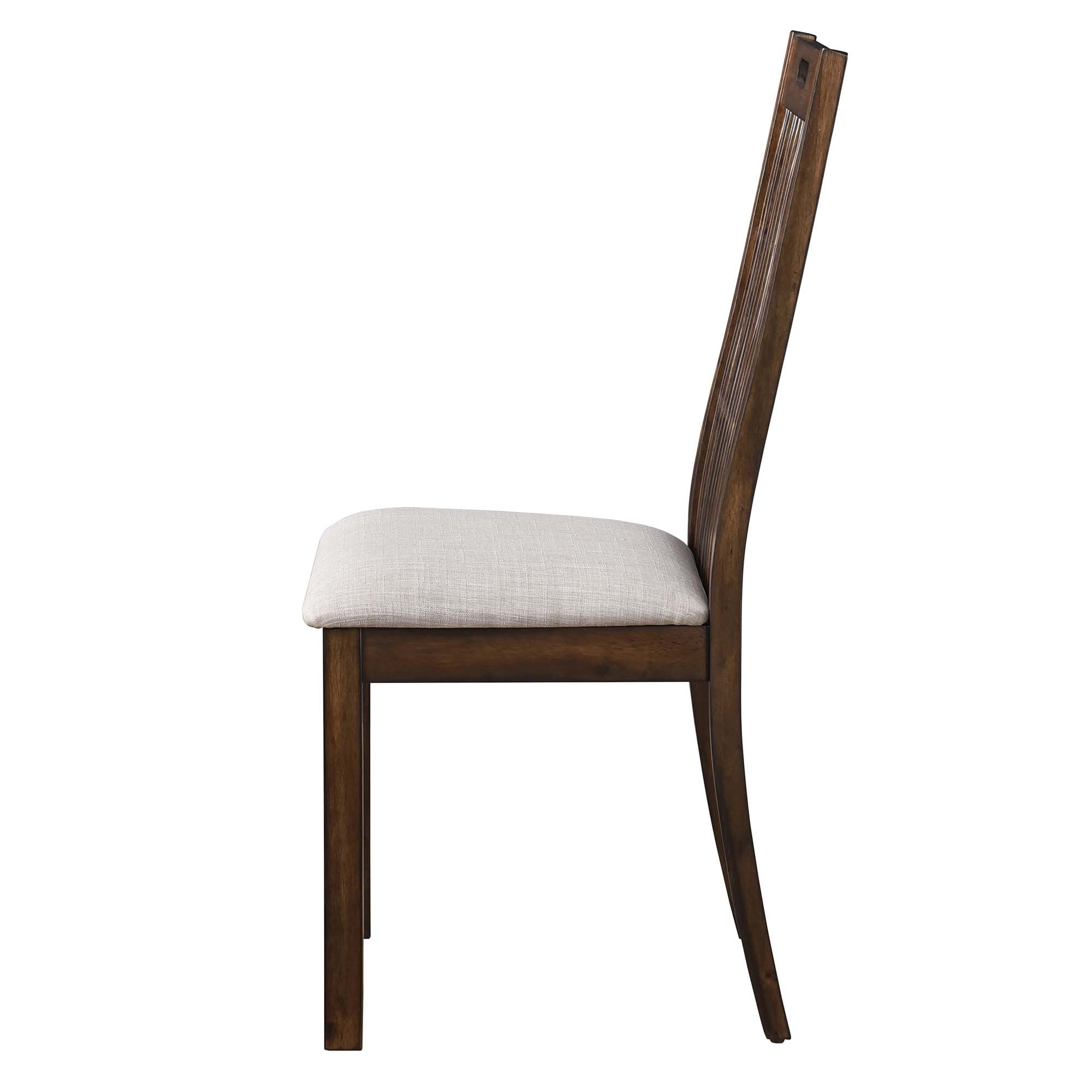 2-Piece Set of Rustic Modern Farmhouse Dining Chairs - Retro Design, Easy to Assemble - Perfect for Kitchen, Dining Room, and Breakfast Nook Decor