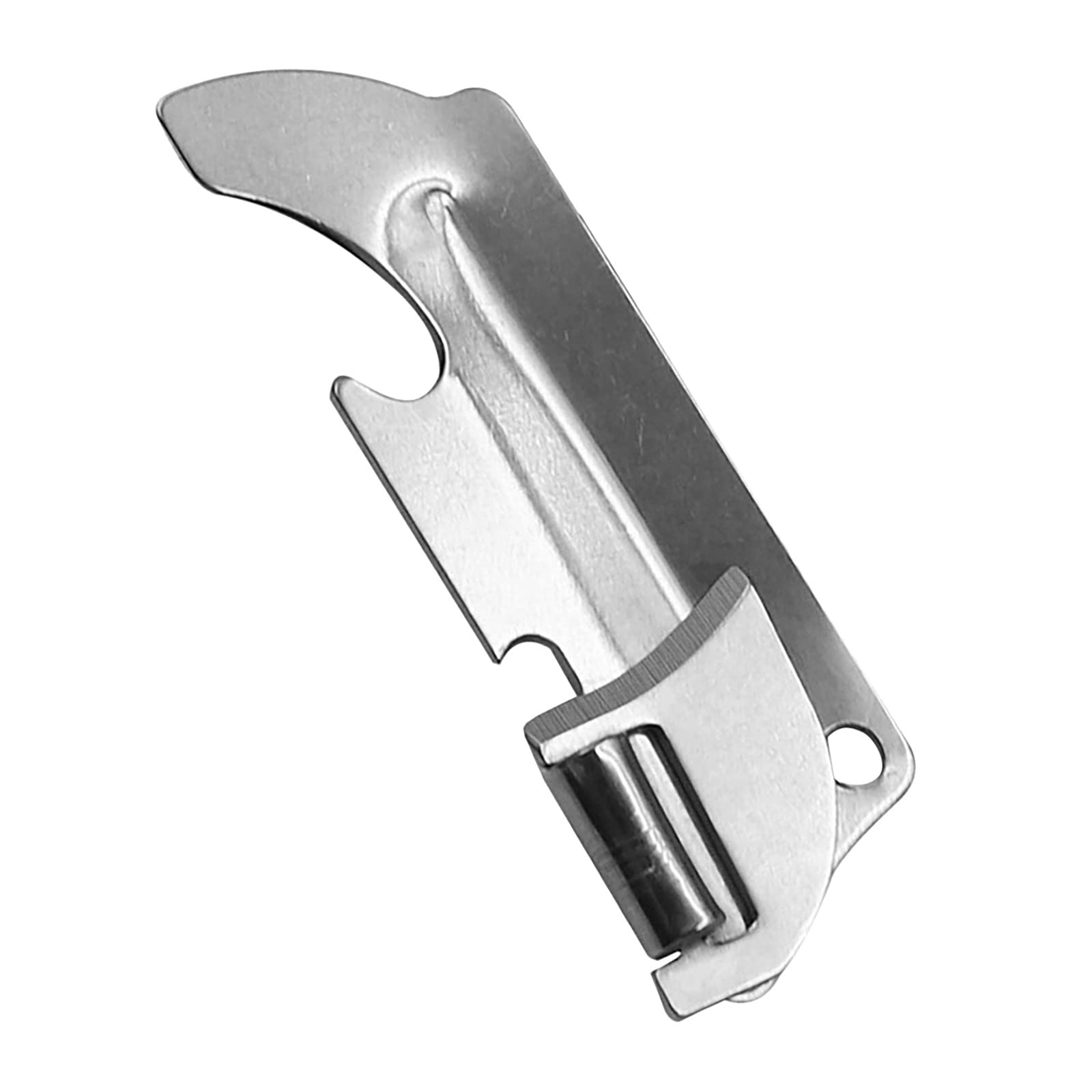Stainless Steel Folding Can Opener - Portable Mini Kitchen Tool for Camping, Travel & Emergency Use | Multipurpose Teal Can Opener Gadget for Home & Outdoor