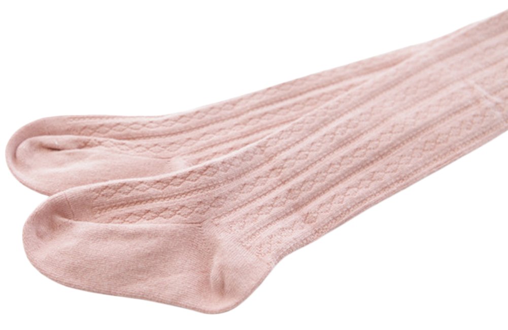 Soft Cotton Knitted Footed Tights for Baby Girls - Warm Winter Leggings & Stockings for Toddlers - Perfect for Playtime, Daycare & Family Outfits
