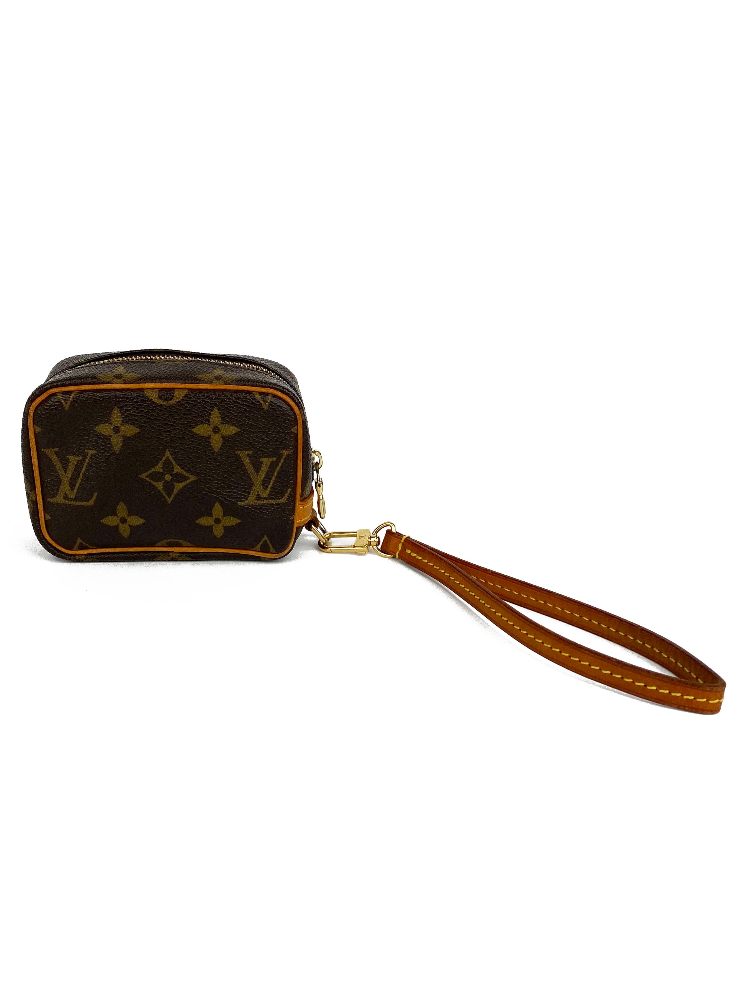 Louis Vuitton Monogram Wapity Coin Pouch - Luxury Small Wallet for Cash & Cards - Perfect for Travel, Parties & Everyday Use