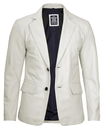 Off White - Men Leather Blazer