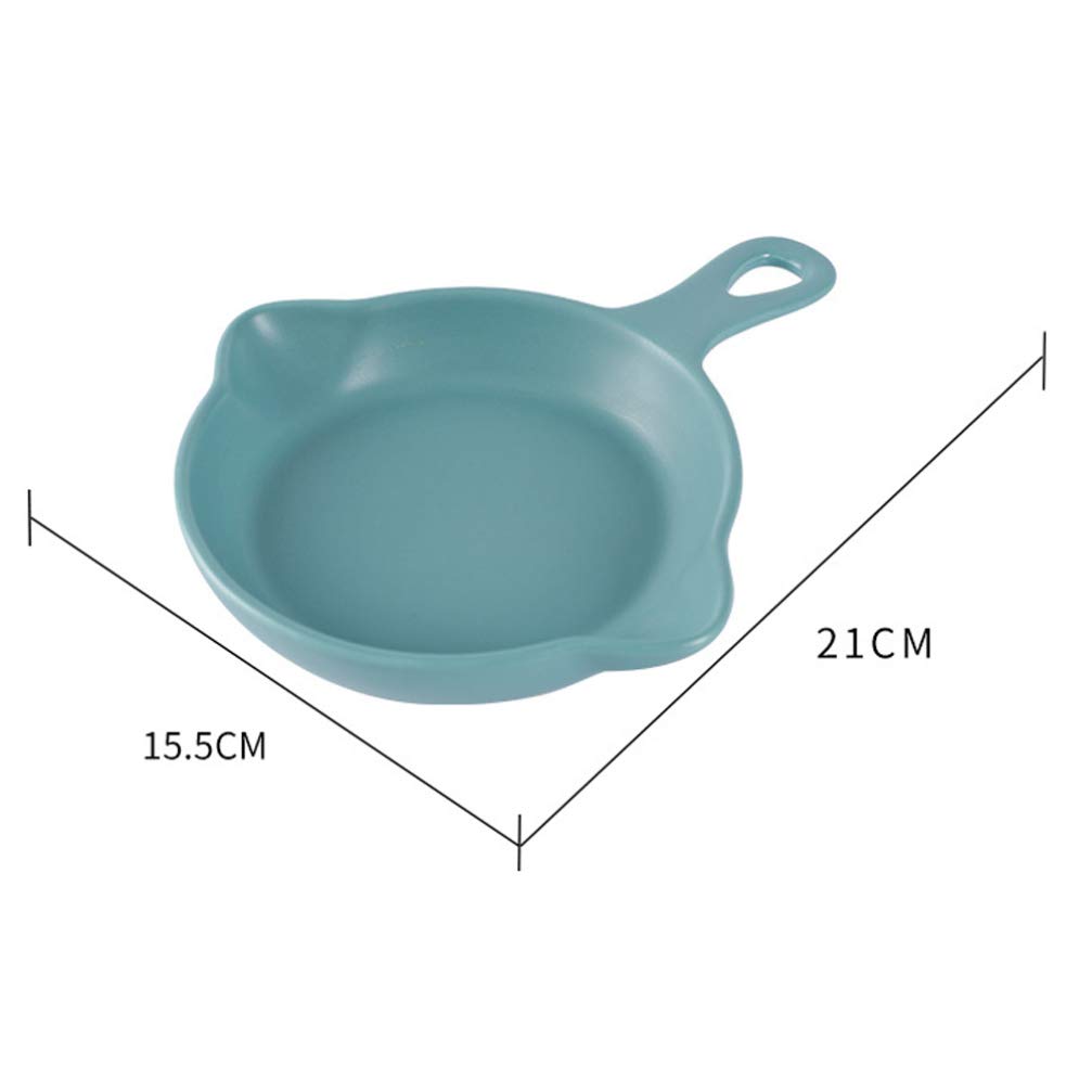 Cabilock 10-Inch Ceramic Pie Plate - Oven Safe Baking Dish for Pies, Bread, Cakes & Pizza - Durable Stoneware Appetizer Serving Tray & Butter Dish - Perfect for Thanksgiving, Christmas & Family Baking (Red) | Microwave & Dishwasher Safe