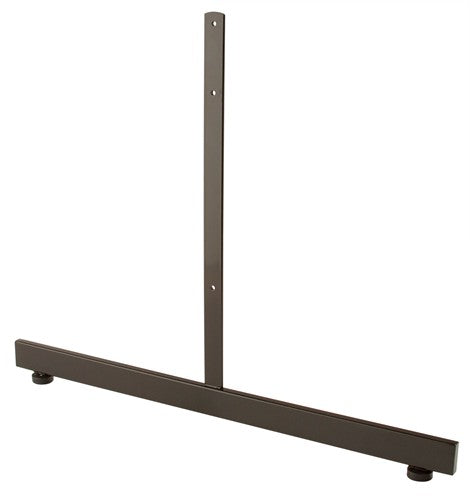 Adjustable T Legs for Grid Panels - Heavy Duty Metal Shelf Supports (Pair) - Perfect for Garage Shelving, Closet Organizers & DIY Storage Solutions