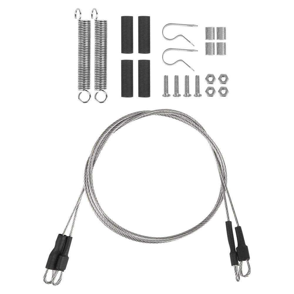 VGEBY 50CM Metal Anti-Lost RC Shell Rope Clip - 1:10 Scale Remote Control Car Accessory for Traxxas, Redcat & HSP - Perfect for RC Car Shell Protection & Easy Model Upgrades (Great for Off-Road Bashing & RC Racing)