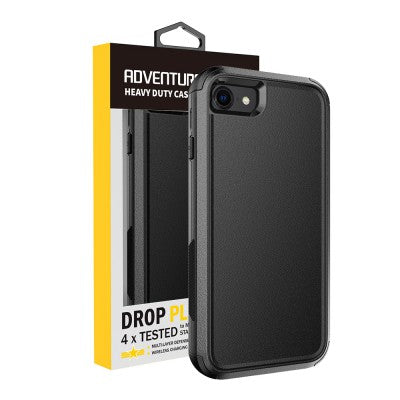 Adventurer Rugged Protective Case for iPhone 14/13/12/11 - Shockproof, Waterproof & Dustproof Phone Cover for Outdoor, Hiking & Travel