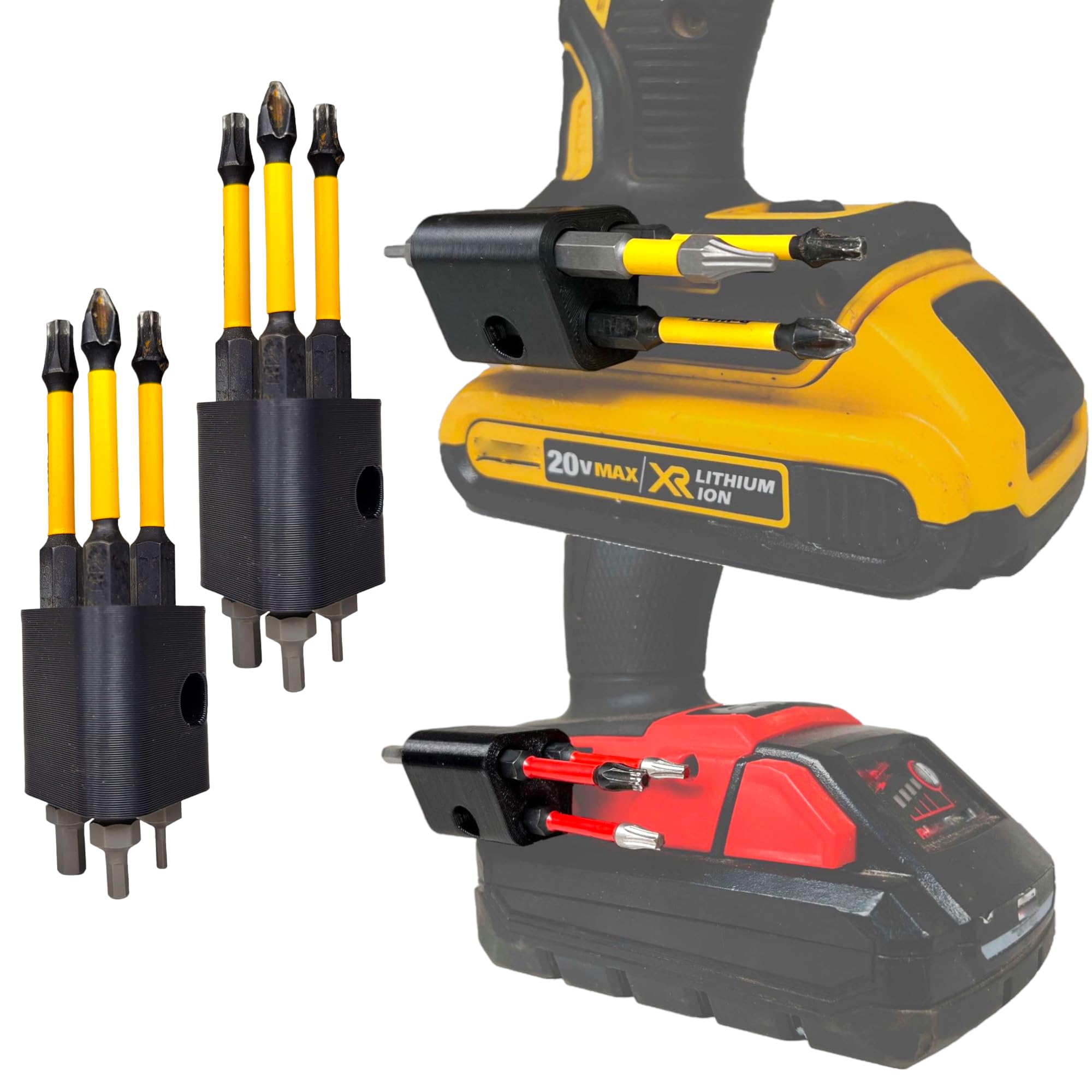 Premium Universal Drill Bit Holder - Magnetic Tool Accessory for Cordless Drills & Impact Drivers | Workshop, DIY Projects & Professional Use