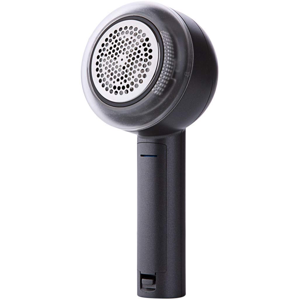 CUJUX Professional Lint Shaver & Fabric Shaver - Electric Sweater Defuzzer, Lint Remover for Clothes, Pill Shaver for Sweaters, Coats & Blankets - Manual Fabric Shaver & Ball Trimmer (Black) - Perfect for Home, Travel & Laundry Care