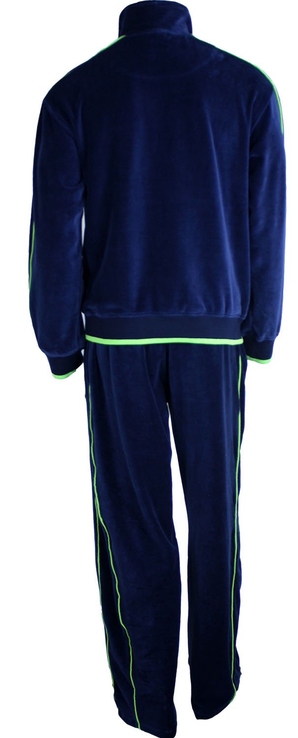 Men's Velour Tracksuit Set - Soft & Comfortable Sweatsedo Jogging Suit for Lounge, Gym & Casual Wear