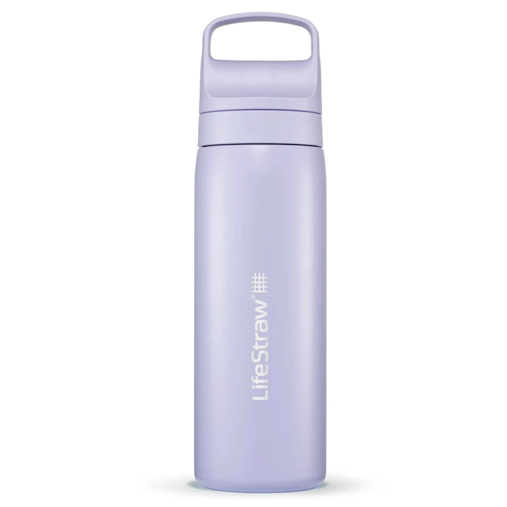 LifeStraw Go 2.0 Stainless Steel Water Filter Bottle - 500ml BPA-Free Portable Water Purifier for Hiking, Camping & Travel - Removes 99.9% of Bacteria & Parasites