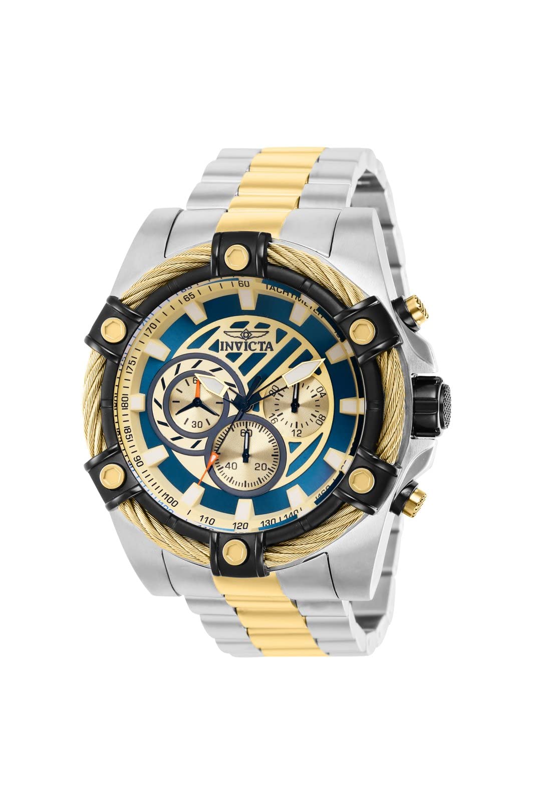 Invicta Men's Bolt 38957 Stainless Steel Quartz Watch with Chronograph - Perfect for Business, Casual Wear & Outdoor Adventures