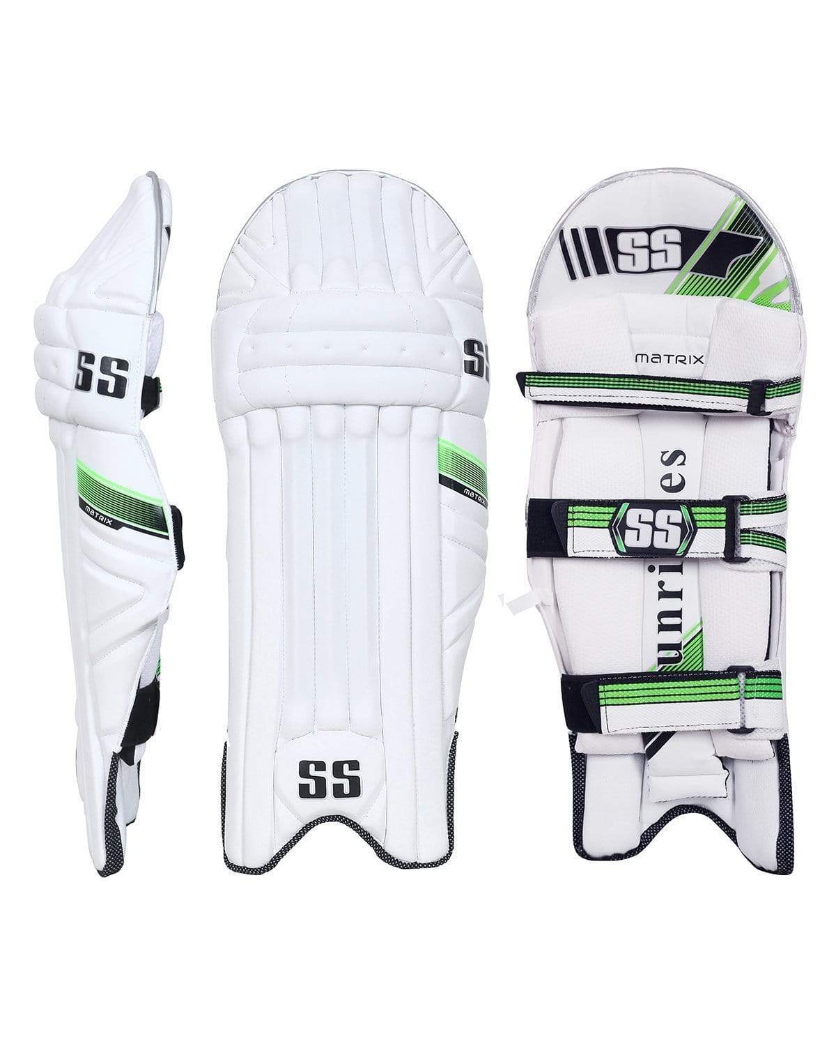 SS Matrix Cricket Batting Leg Guard Pads - Premium Protective Gear for Cricket Players - Perfect for Practice & Matches