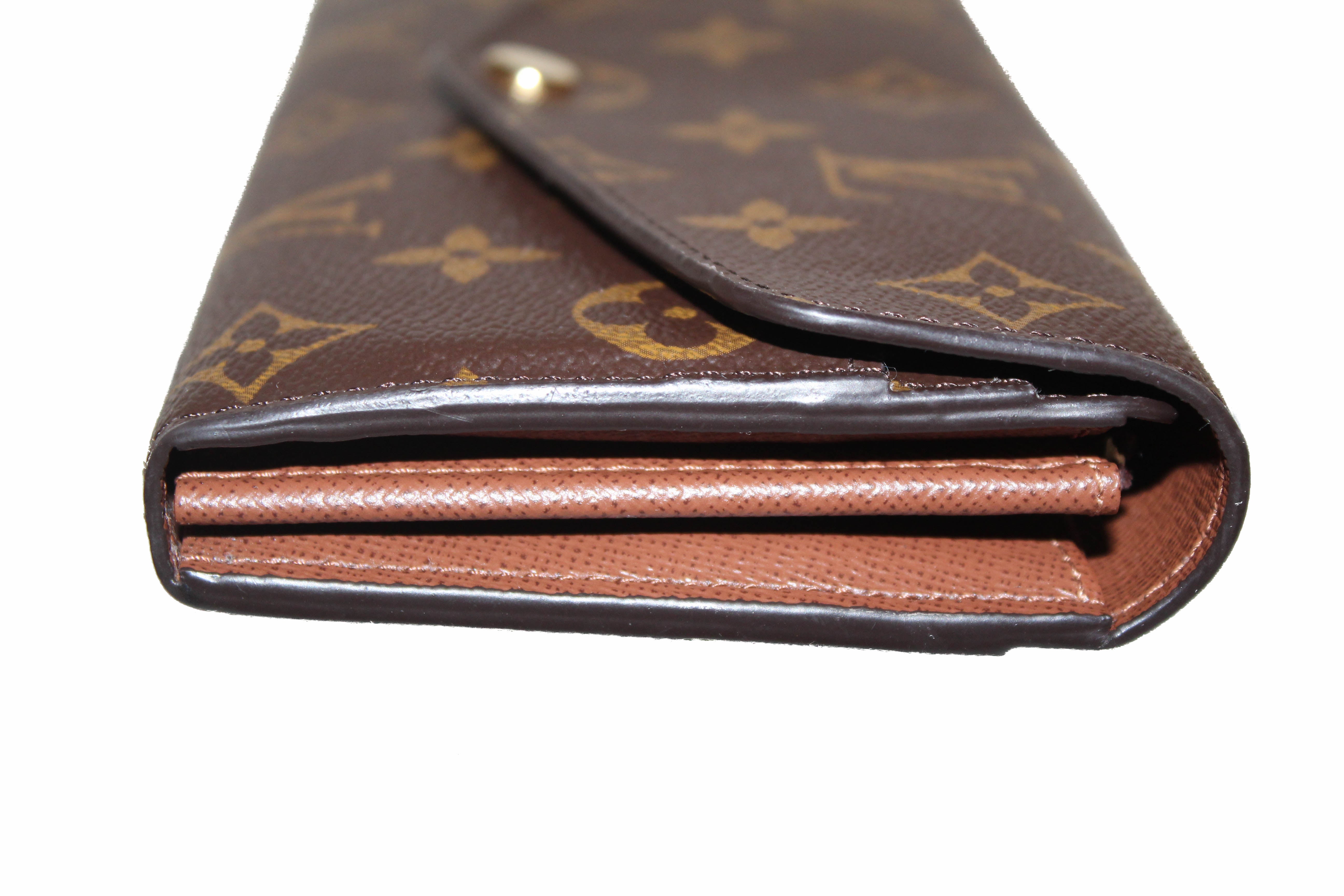 Authentic Louis Vuitton Monogram Sarah Wallet - Luxury Women's Zip Around Wallet with Multiple Card Slots & Coin Pocket | Perfect for Everyday Use, Travel & Gift Giving