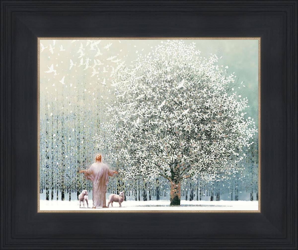 Solitude By Yongsung Kim - Premium Wall Art Canvas Print for Home & Office Decor - Perfect for Living Room, Bedroom, and Meditation Spaces
